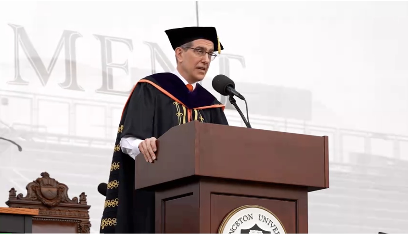 演讲 | 普林斯顿大学校长2025年毕业典礼演讲